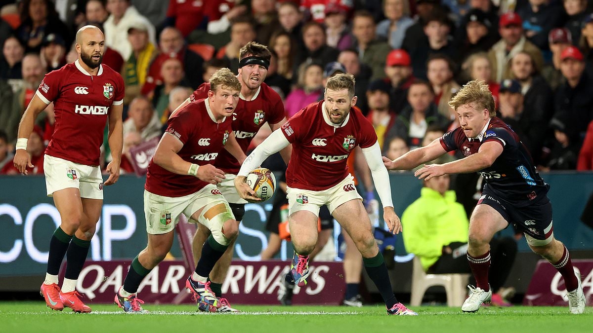 British and Irish Lions sweat over fitness of ANOTHER star as Andy Farrell 'crosses his fingers' for full-back sent for X-ray after injury in Queensland Reds win