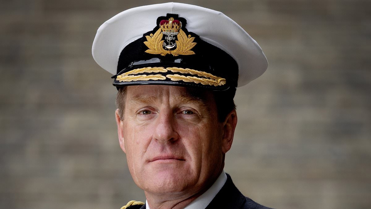BREAKING NEWS Married head of Royal Navy sacked after inquiry into affair with female colleague