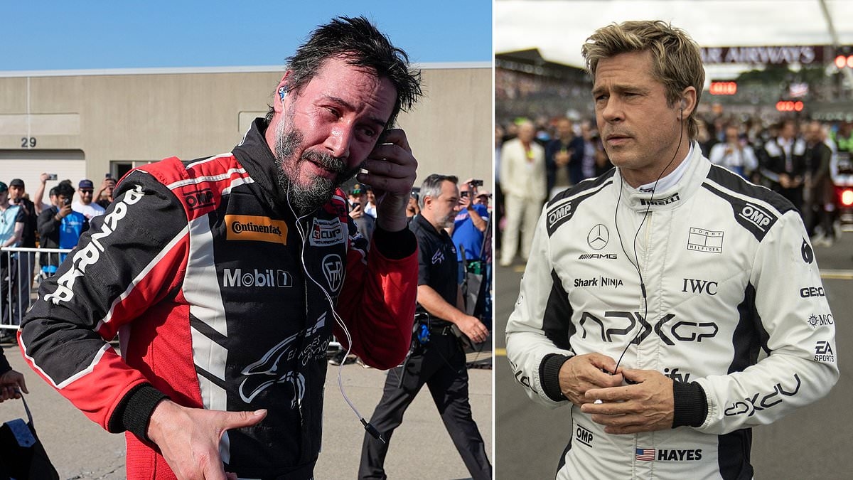 Keanu Reeves signs up for F1 docuseries as Brad Pitt's movie is a box office smash