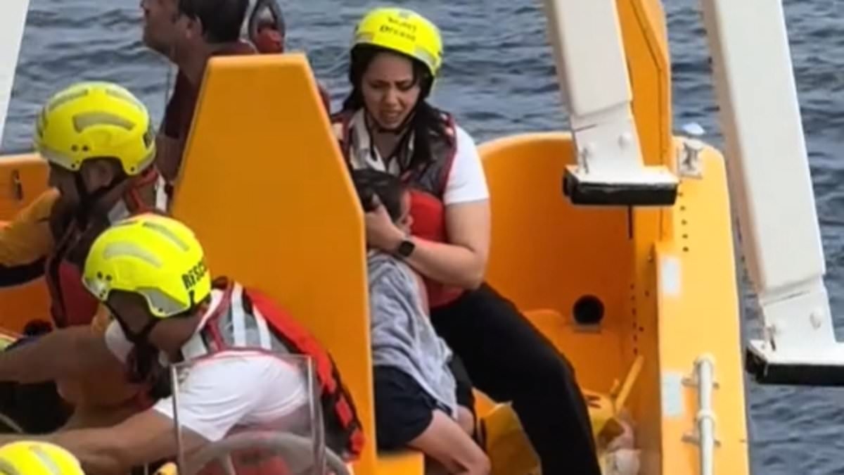 EXCLUSIVE Glamorous doctor whose heartwarming act after girl's plunge from Disney cruise has deepened the mystery over dad who jumped in