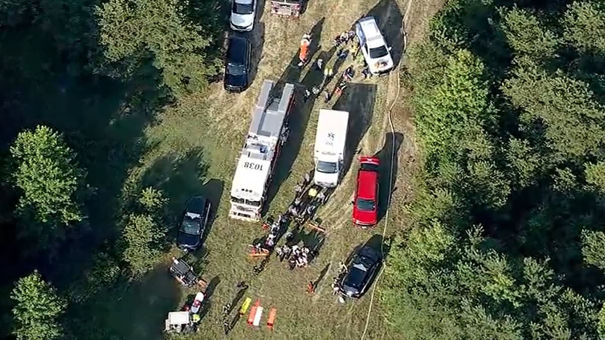 Plane crash at Cross Keys Airport in New Jersey causes 'mass casualty incident'