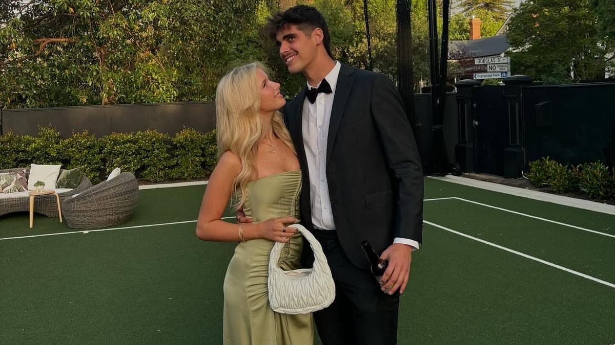 Fireball horror forces footy star Brandon Zerk-Thatcher and girlfriend to run for their lives as suspicious blaze only leaves them enough time to save two treasured possessions