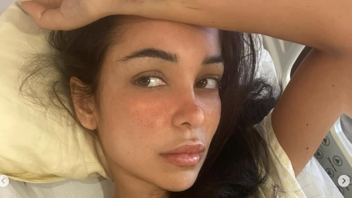 Jackie Apostel, 30, details the 'absolute hell' of spinal fusion surgery and praises boyfriend Cruz Beckham, 20, for helping her with her 'crazy psychological fear' during recovery