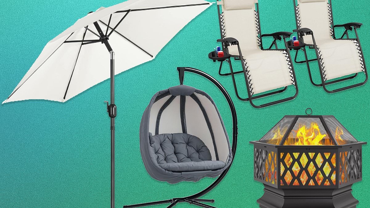 The best Amazon outdoor furniture buys in the Prime Day sale - including sun loungers for under £22
