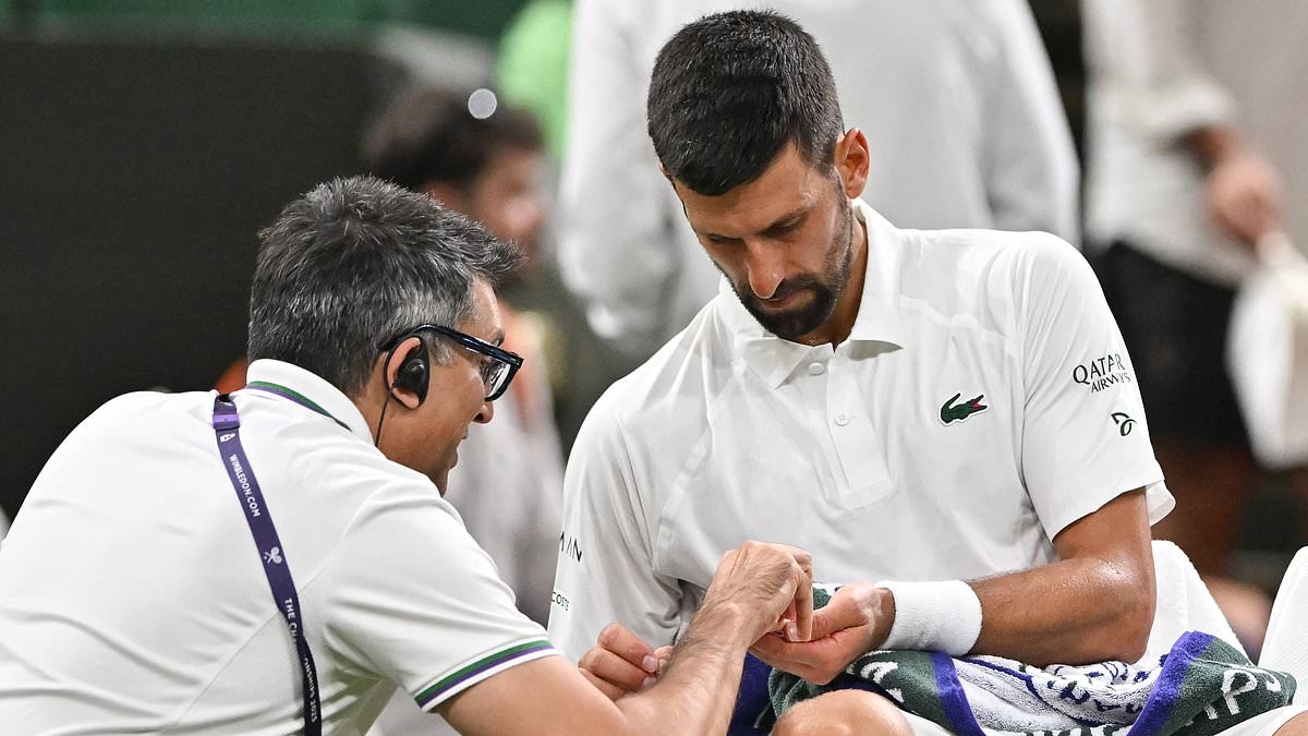 First the 'magic potion', now the 'miracle pills'! Novak Djokovic drinks 'pyramid water' from Bosnia and travels with his own electromagnetic field: Inside the tennis icon's weird ways after his first-round recovery at Wimbledon