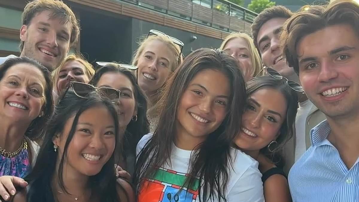 Inside Emma Raducanu's inner circle: From the childhood tennis prodigy sparking romance rumours to her '11 out of 10' coach, the friends and support system in British No1's player box for statement-making Wimbledon win