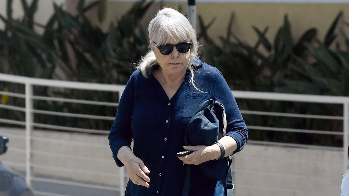 EXCLUSIVE This sharp no-nonsense secretary who gave her shady boss a run for his money on hit 80s legal drama spotted in LA... who is it?