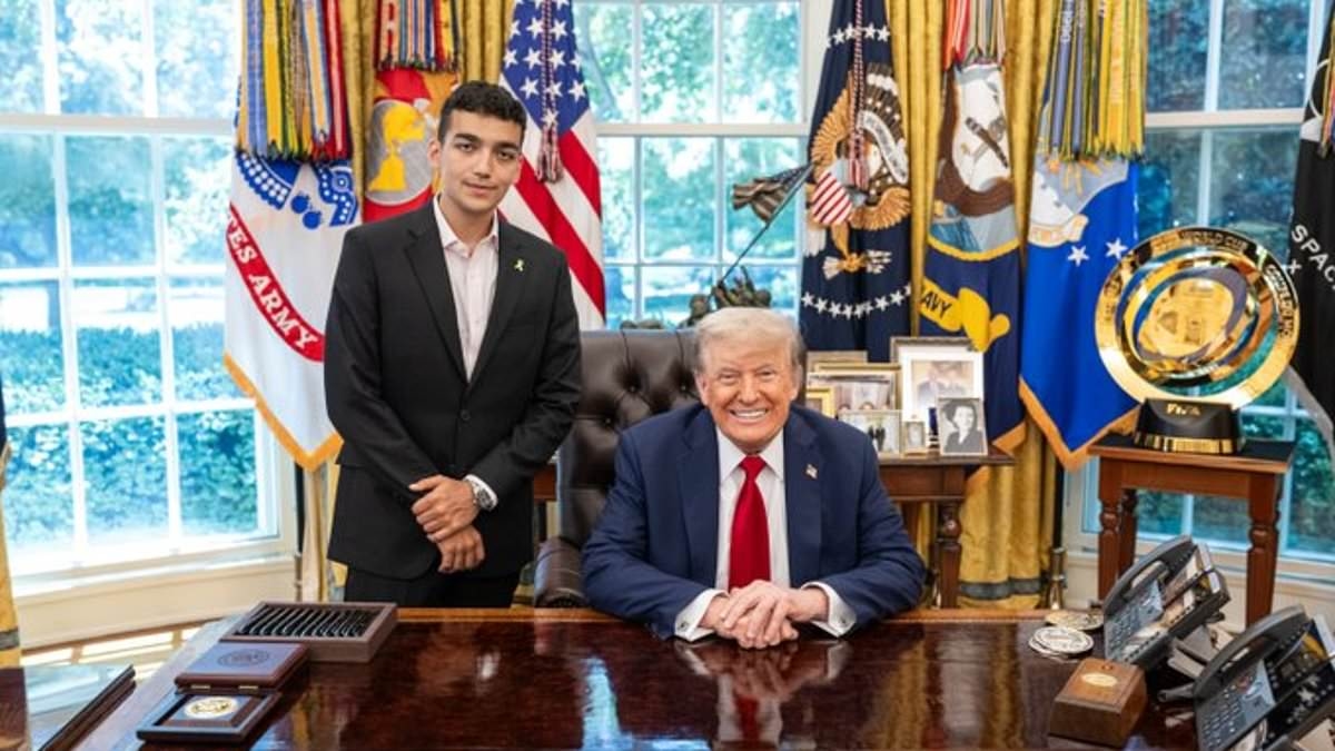Melania joins Trump in welcoming Gaza hostage Edan Alexander
