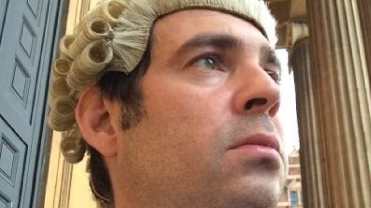 Barrister who is set to defend 'Starmer fire bomber' is fined after being caught drinking brandy in his car during a lunch break... of a trial