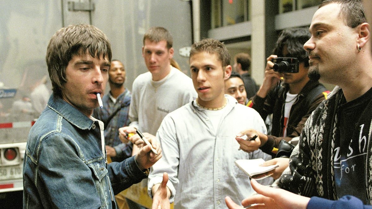 EXCLUSIVE Oasis mania Lives Forever! A look back at nostalgic photos from the band's glory days as the Gallagher brothers finally reunite