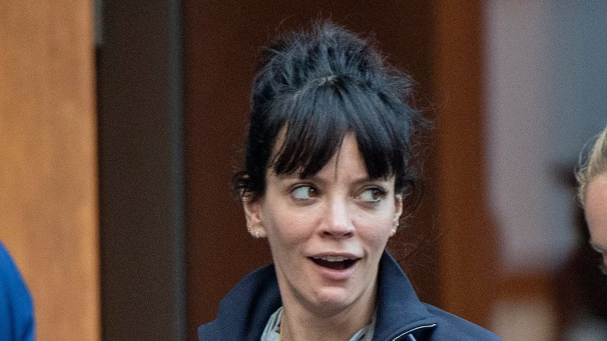 Lily Allen appears in high spirits as she's seen for the first time since she admitted she 'can't remember' how many abortions she has had'