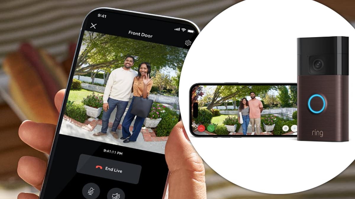 Ring's bestselling video doorbell drops to the best price EVER (now under £50) in the Amazon Prime Day Sale