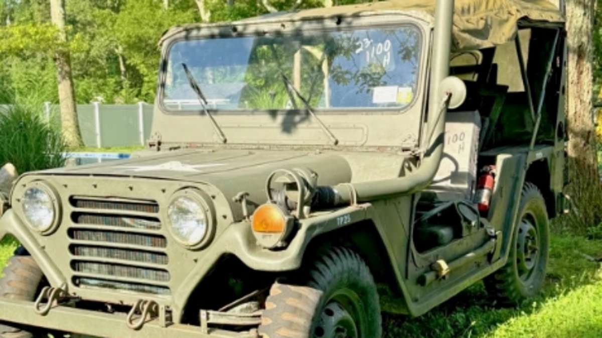 It was driven by the 'most dangerous man' in sleepy suburbia and now 'military brats' bid for sick memorabilia