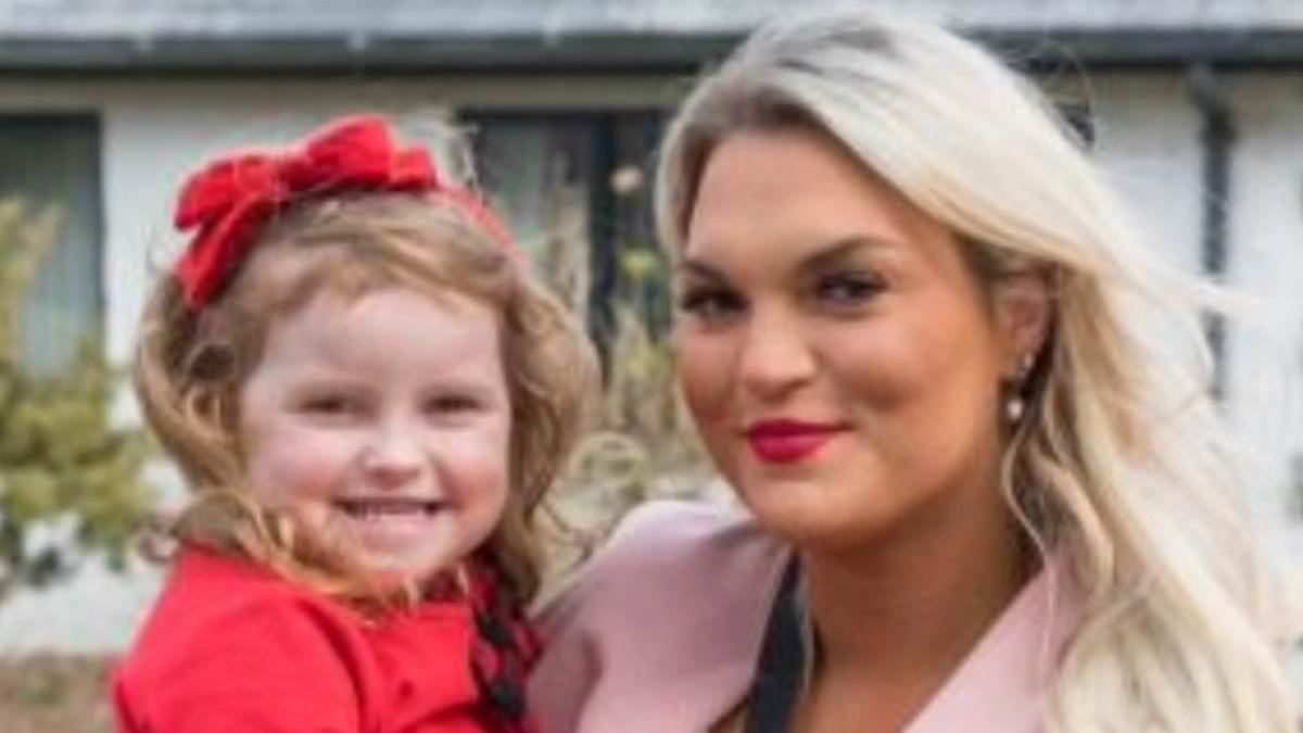 Mother and daughter, six, are killed after horror crash involving car and a van