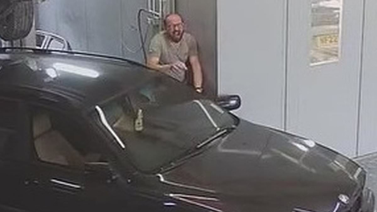 Horror moment garage owner's penis is CRUSHED by an out-of-control car leaving it 'unrecognisable'