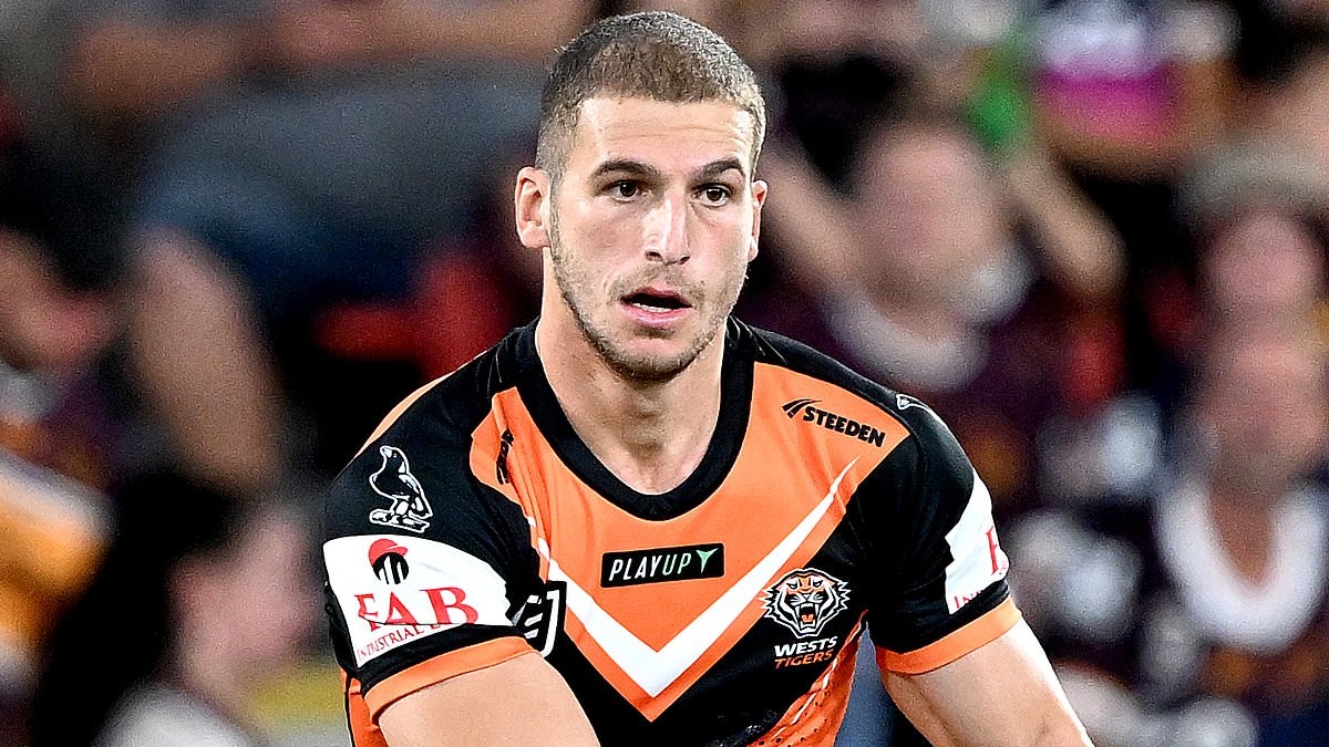 NRL star Adam Doueihi addresses 'heated and aggressive' confrontation with Benji Marshall at Tigers training