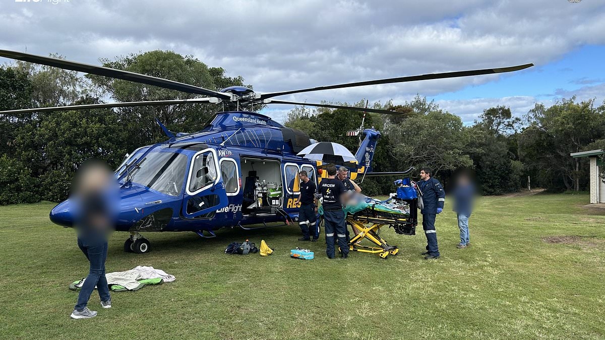 Boy is fighting for life after a freak accident at a popular camping spot