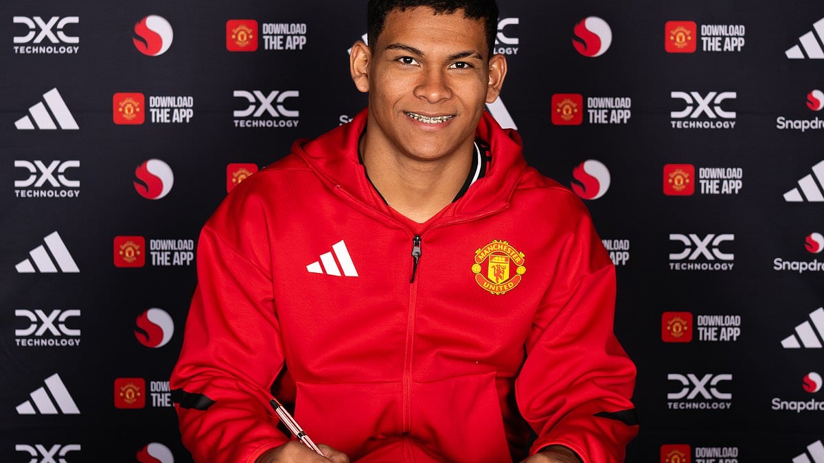Man United sign South American wonderkid, 18, as Ruben Amorim's second summer recruit