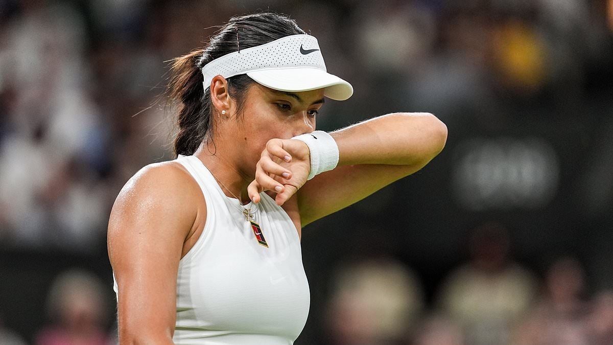 Emma Raducanu takes swipe at Wimbledon organisers in pointed remarks following defeat to Aryna Sabalenka