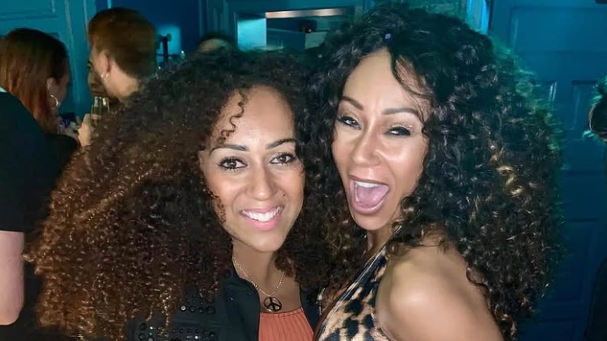 Inside Mel B's relationship with her younger sister Danielle - as Spice Girl's lookalike sibling joins her for her wedding day
