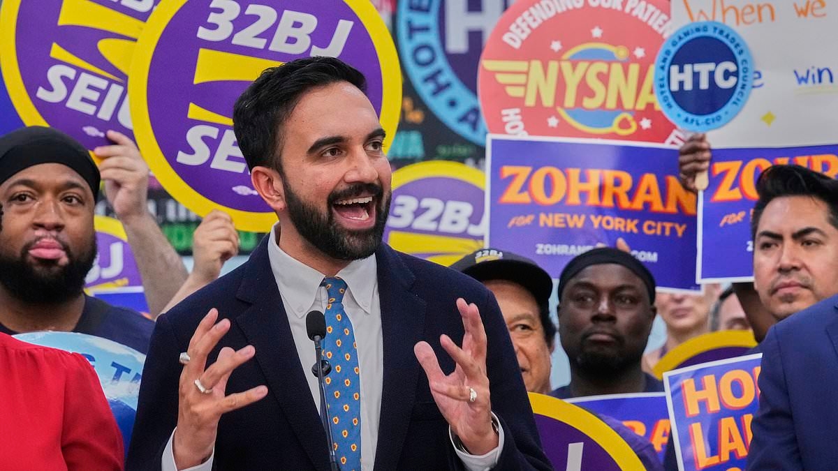 Why this dope smoking, privately educated Marxist - set to be New York's next mayor - could bankrupt the once proud city I call home: TOM LEONARD