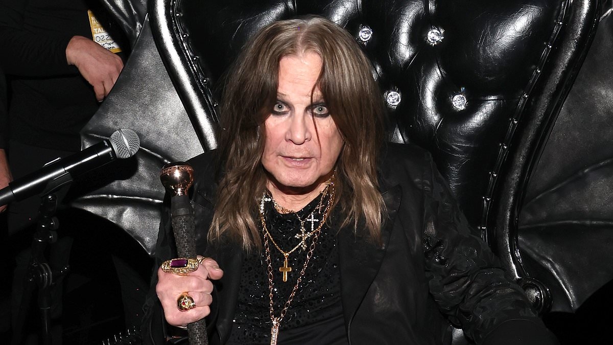 Ozzy Osbourne's final words on stage: Black Sabbath rocker gives emotional message to fans as he closes out his last ever live performance amid his ailing health