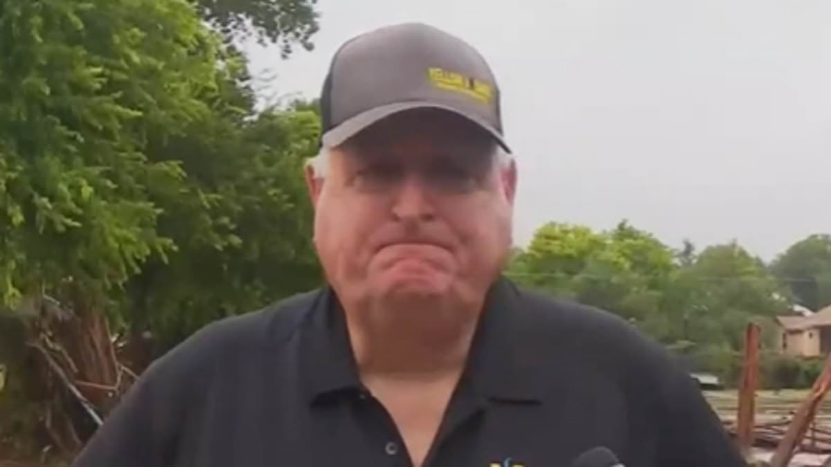 Texas rancher fights back tears as he describes flooded town's 'unbelievable' devastation as death toll climbs to 50