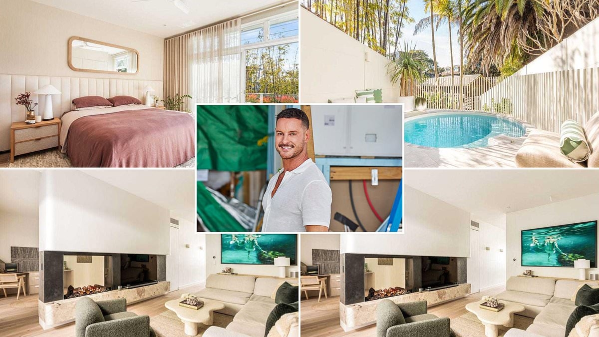 The Block's Darren Palmer sells Bondi Beach pad for a whopping $8.25 million - making a tidy profit on luxe coastal rebuild