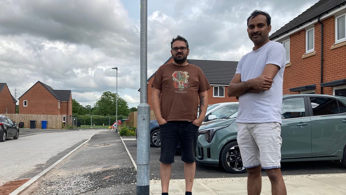 Families' anger that their new-build housing estate is still unfinished A YEAR after it was supposed to be completed