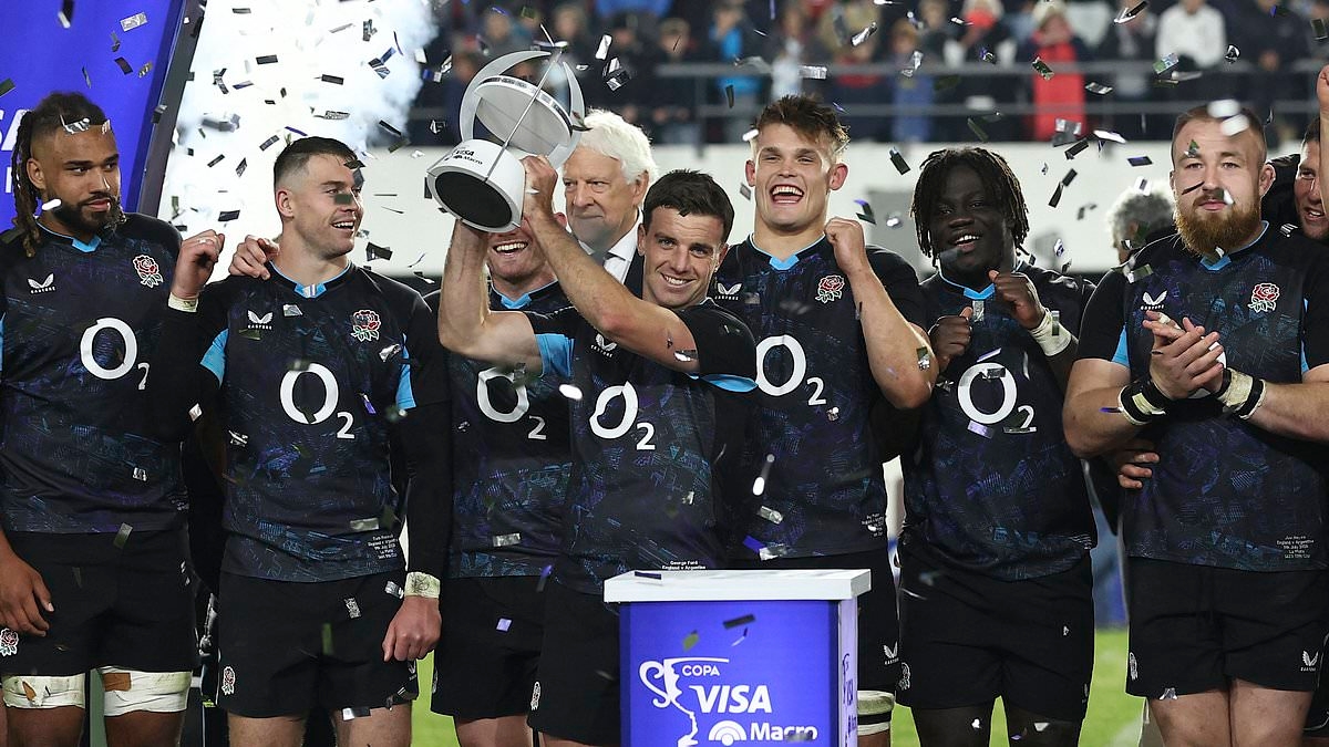 Argentina 12-35 England: Steve Borthwick's side claim impressive victory over the Pumas despite being without 13 players on Lions duty