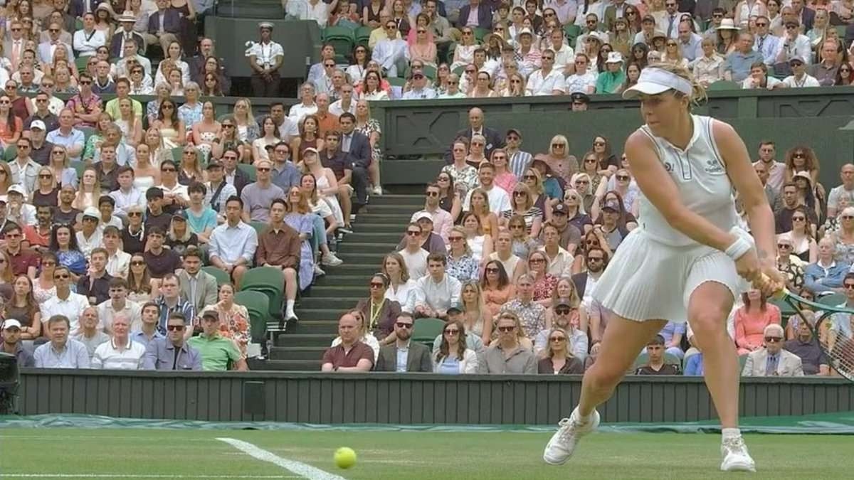 Wimbledon star laments 'stolen' point after major AI line judge error - and accuses umpire of pro-British bias