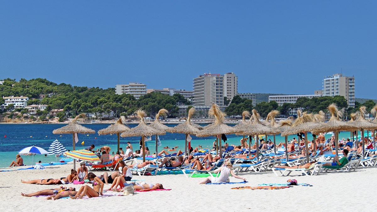 BREAKING NEWS British tourist, 22, rushed to hospital after falling off boat in Magaluf and getting caught in propeller