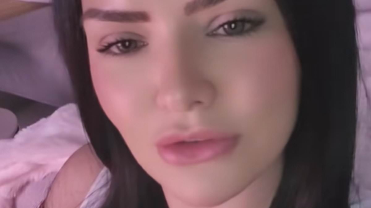 Suspicious girlfriend sets a trap to catch her boyfriend cheating - and you won't believe his astonishing excuse when she busts him