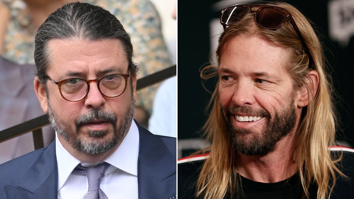 Dave Grohl pays tribute to late bandmate Taylor Hawkins for Foo Fighters' 30th anniversary