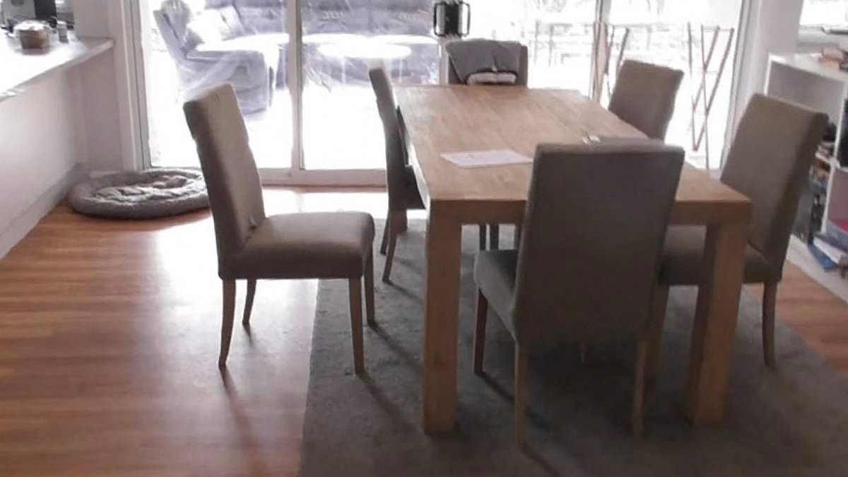 First photos of Erin Patterson's murderous meal emerge as court releases trove of evidence revealing moment the mushroom killer clashed with hospital staff and table that hosted the deadly lunch