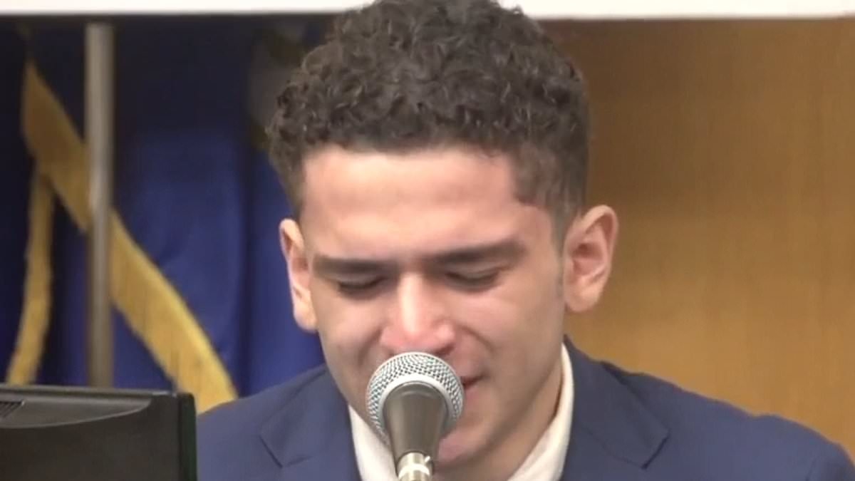 Prep school 'murderer' breaks down in shock as he's accused of teen killing that rocked glitzy town