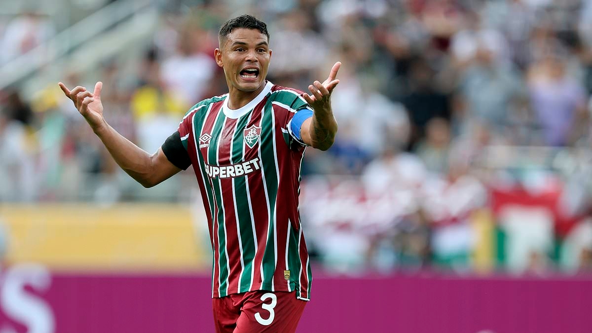 How Thiago Silva still leads from the front for Fluminense at 40 as star prepares to face former side Chelsea in Club World Cup semi-final - with his vocal wife ready to cheer from the sidelines