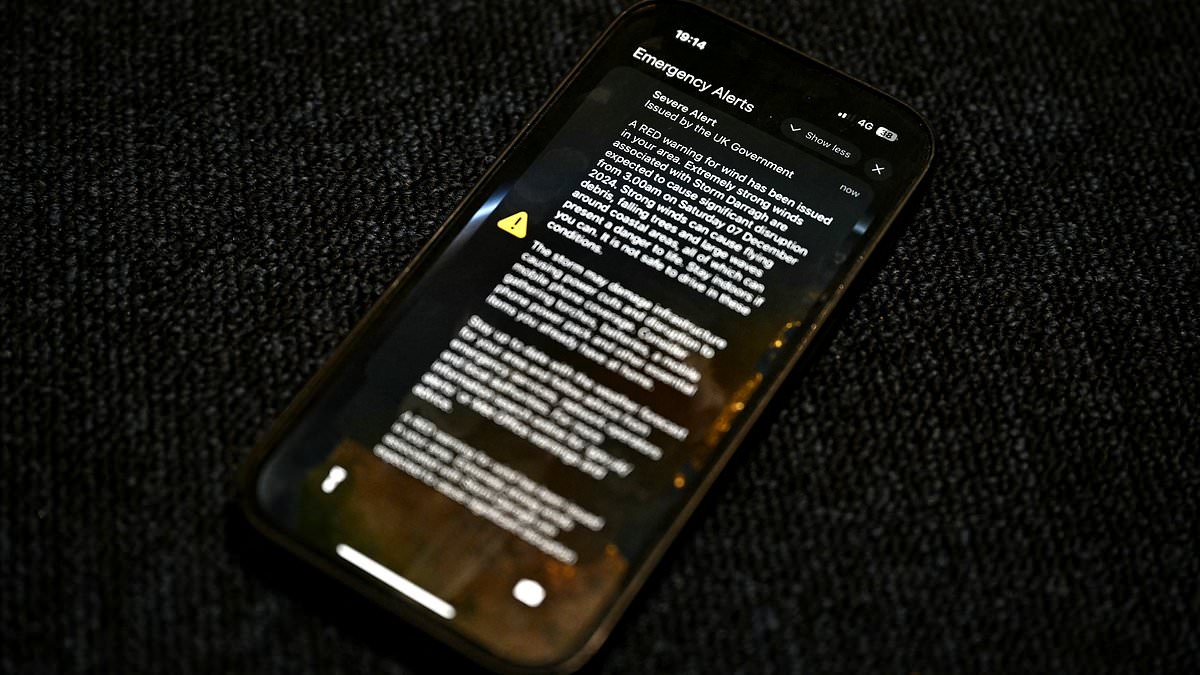 The exact date YOUR mobile will blast out alert siren as the Government tests emergency system for 'danger to life' situations