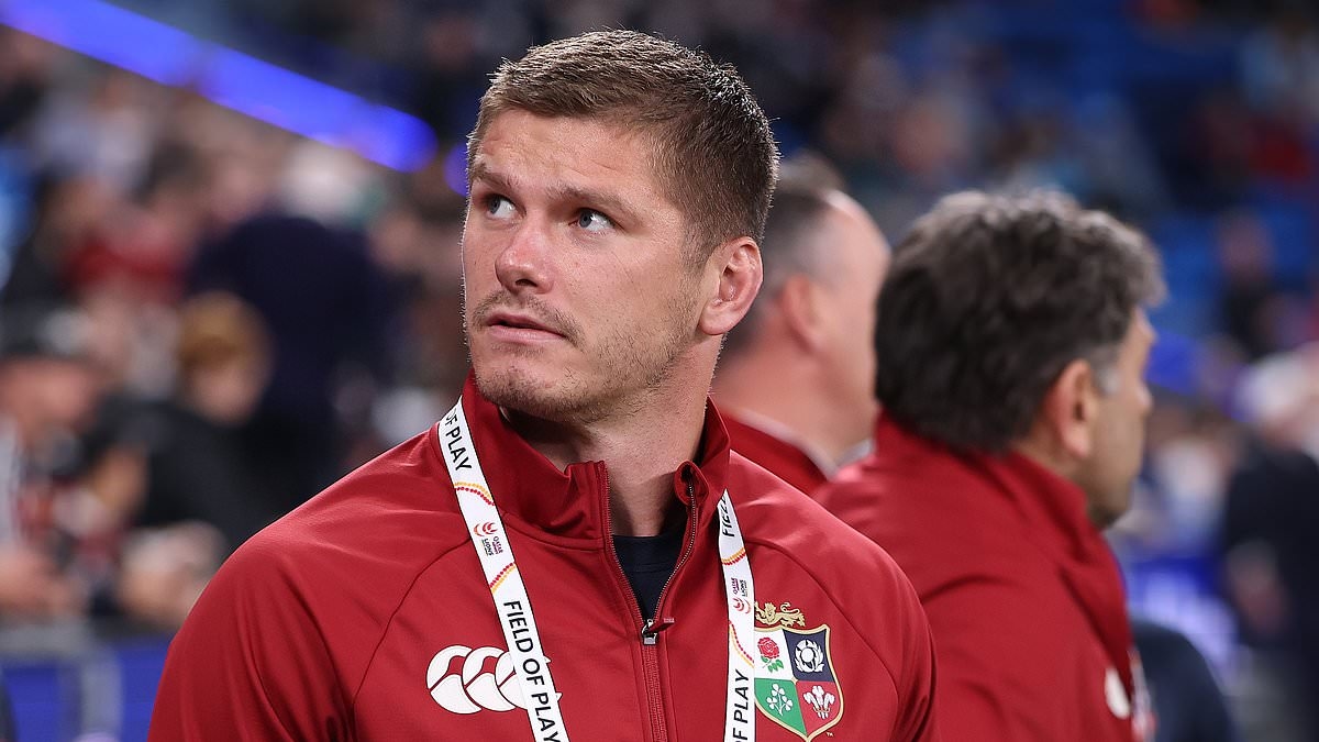 Owen Farrell in contention to make Lions match-day squad for first Test against Australia after shock call-up