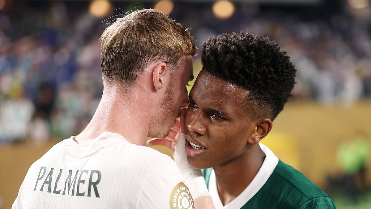 Estevao Willian snubs Chelsea offer and reveals what Cole Palmer told him after netting against the Blues in Club World Cup quarter-final