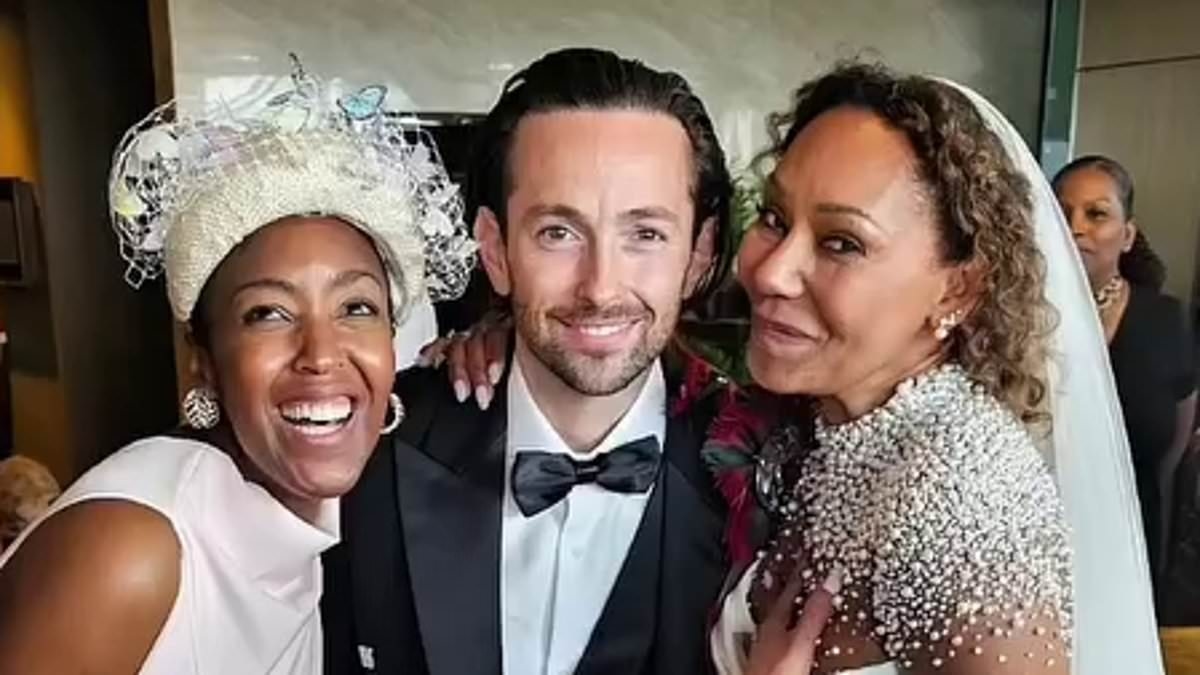 What really happened inside Mel B's low key celebrity-filled wedding reception from a tube ride to St Paul's and a boozy party bus to a VERY cute ring bearer