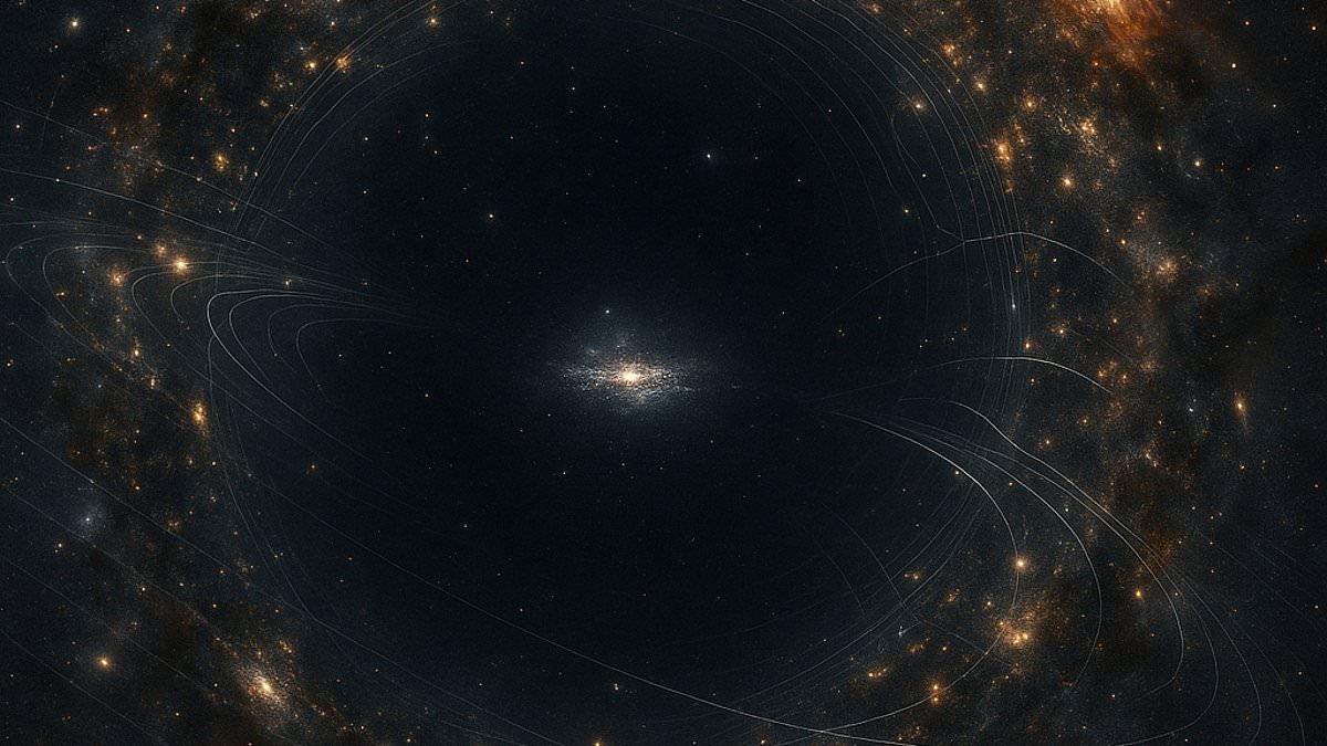 Earth and our entire Milky Way galaxy may sit inside a mysterious giant HOLE, scientists say