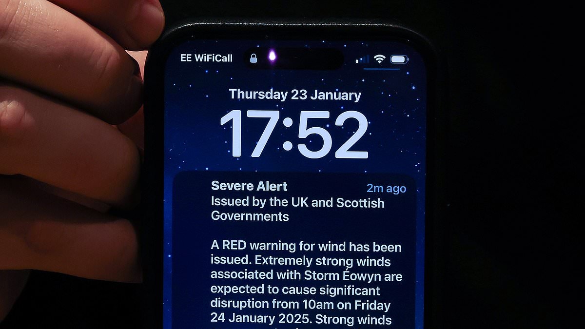 The precise date your phone will blast a siren