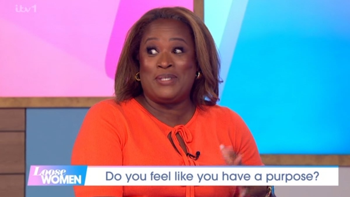 Charlene White can't resist swipe at ITV bosses live on Loose Women - leaving studio audience awkwardly laughing as she brings up daytime telly cuts