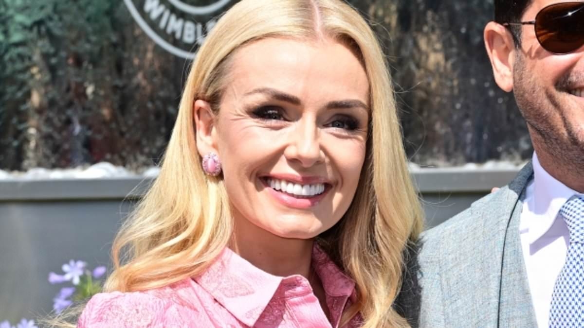 Katherine Jenkins stuns in elegant designer pink summer dress at Wimbledon - and we've found the perfect high street version