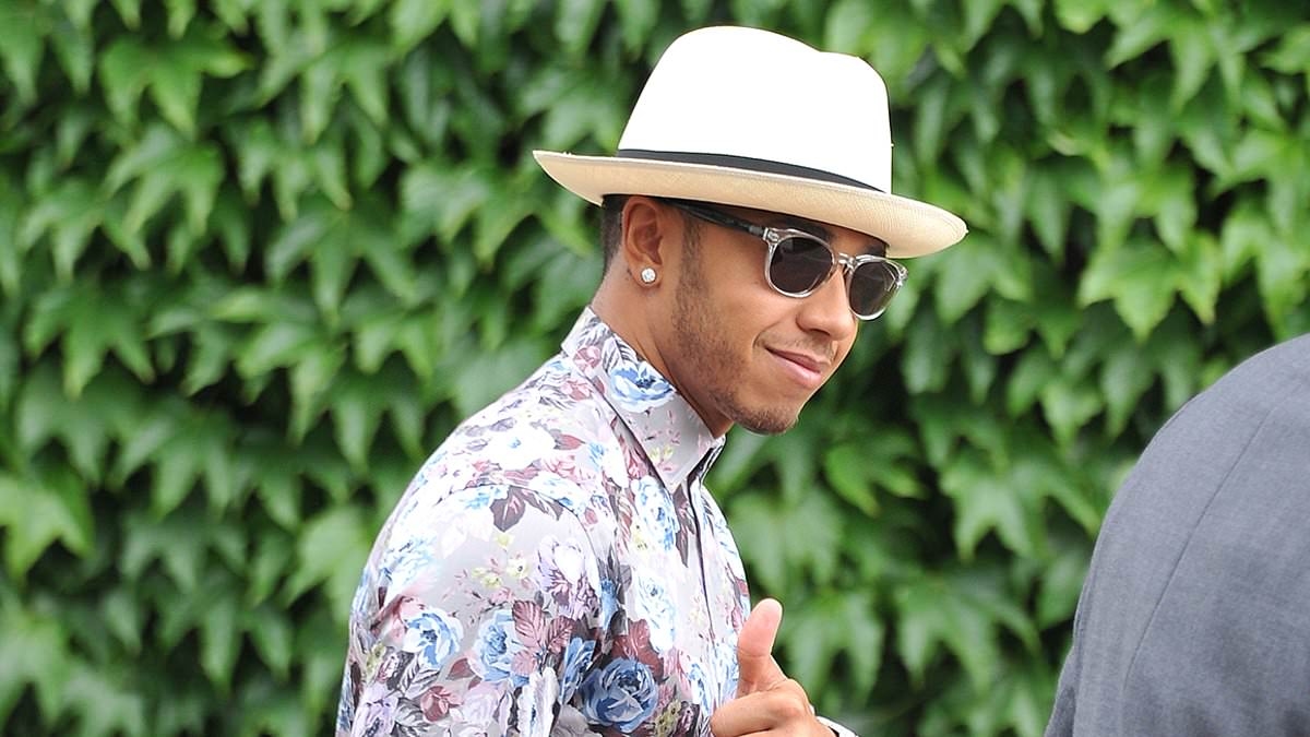 Moment Lewis Hamilton was refused entry to Wimbledon's royal box after breaking same strict protocol as Pippa Middleton