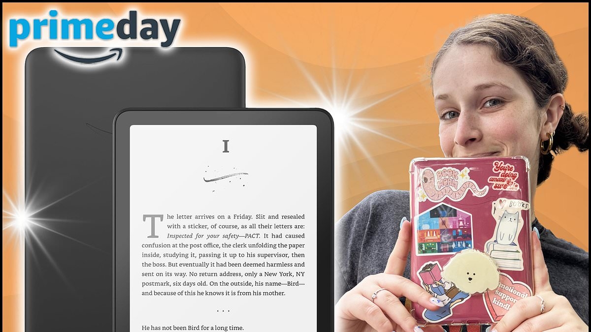 My Kindle is my ultimate 'desert island' item - and thanks to Prime Day you can snag it at an unbeatable price