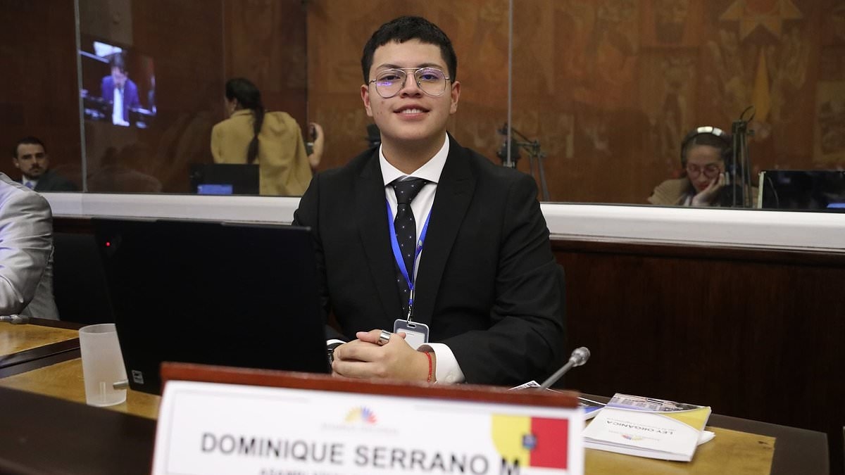 Young lawmaker, 19, sparks fury over video of his highly-inappropriate behavior on chamber floor
