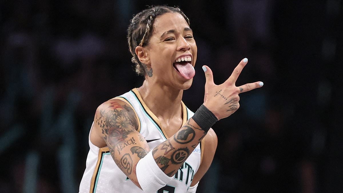 'Woke' WNBA star slammed for praising 'socialist' Zohran Mamdani and threatening violence against ICE and Donald Trump