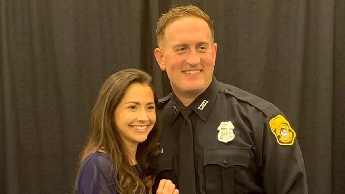He looks like the perfect husband and pillar of the community but cop 'hid disturbing on-duty behavior'